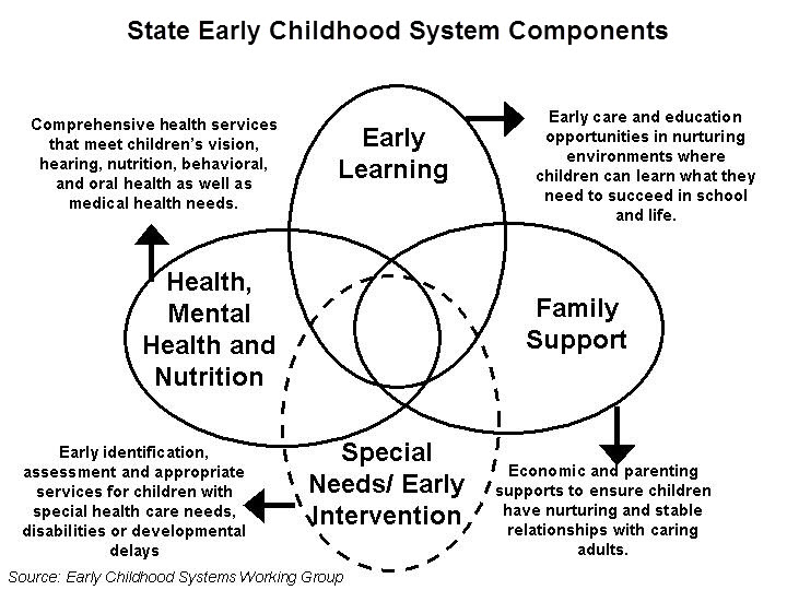 国家早期儿童系统组件